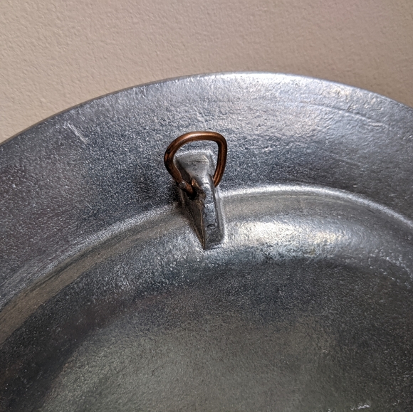 Wilton 1980 Christmas Plate with Snowflake Border - Picture 6 of 8